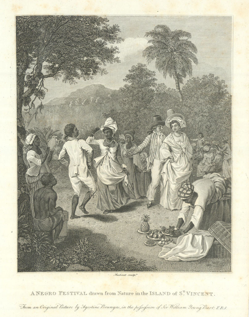 A negro festival… in the Island of St. Vincent. West Indies. EDWARDS 1794